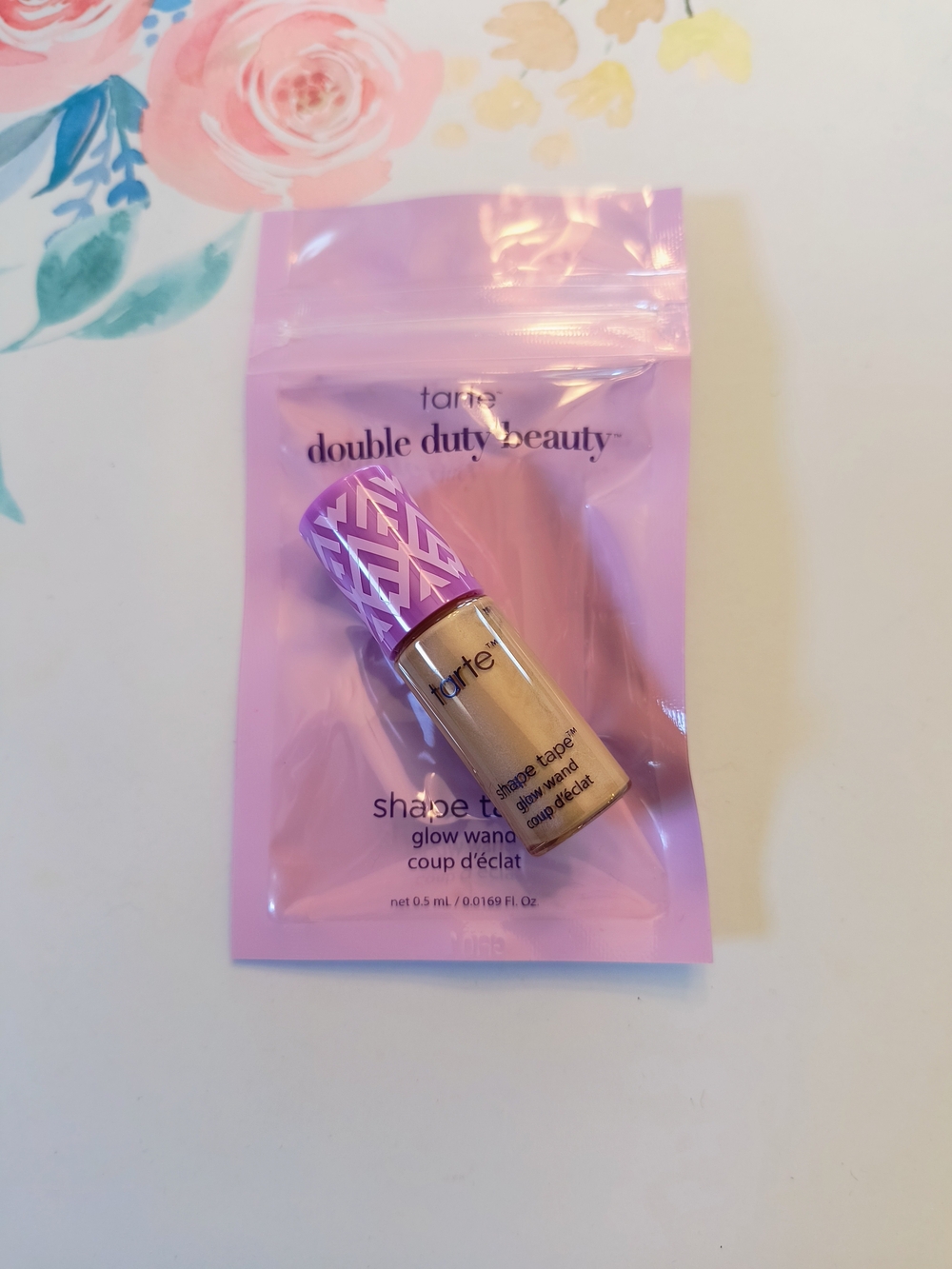 Tarte Shape Tape Glow Wand Liquid Highlighter- Shade: Dream. Travel Mini.